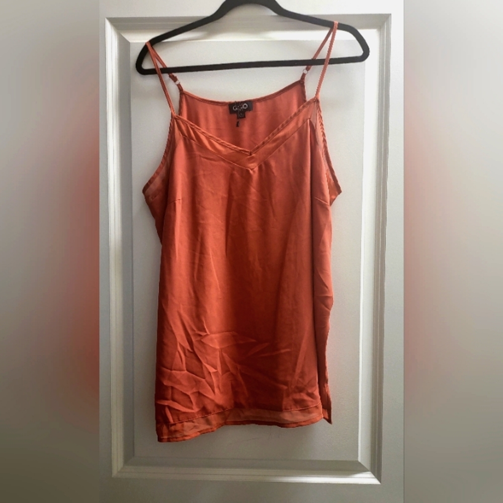 Orange camisole